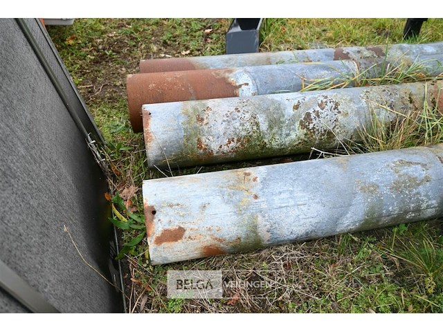 Partij metalen palen - afbeelding 2 van  6