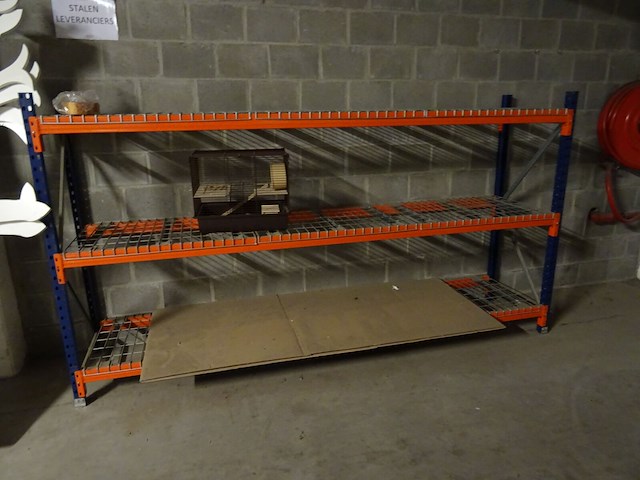 Partij metalen rekken - afbeelding 6 van  7