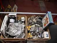 Partij metalen servies - afbeelding 2 van  7