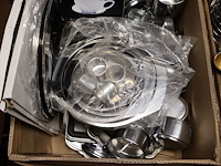 Partij metalen servies - afbeelding 4 van  7