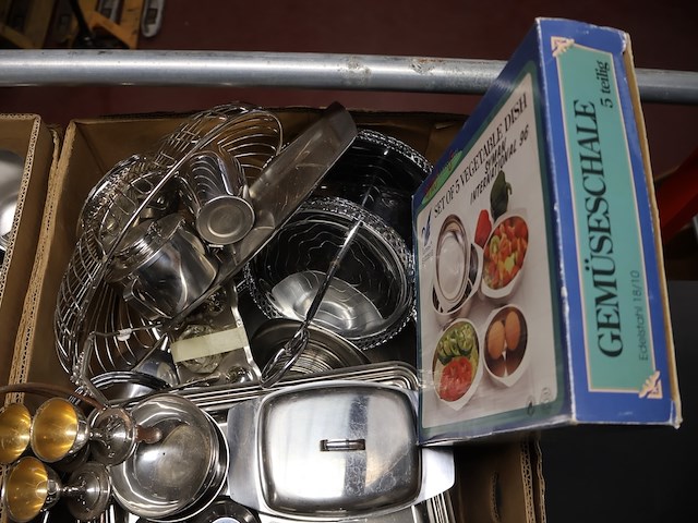 Partij metalen servies - afbeelding 5 van  7