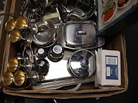 Partij metalen servies - afbeelding 6 van  7
