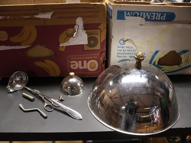 Partij metalen servies - afbeelding 7 van  7