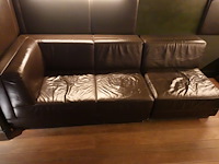 Partij modulairbare lederen zetels - afbeelding 2 van  6