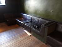 Partij modulairbare lederen zetels - afbeelding 5 van  6