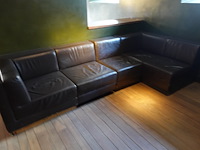 Partij modulairbare lederen zetels - afbeelding 6 van  6