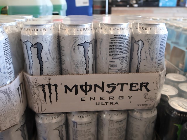 Partij monster energy ultra 12x500ml (plm 20) - afbeelding 4 van  6