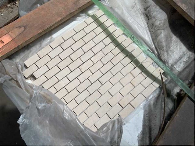 Partij mozaïek tegels ca. 41,68m2 simyra - afbeelding 1 van  2