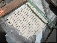 Partij mozaïek tegels ca. 41,68m2 simyra - afbeelding 1 van  2