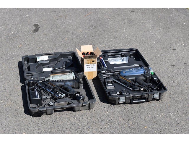 Partij nagelpistolen carat / hewitool (marge) - afbeelding 1 van  1