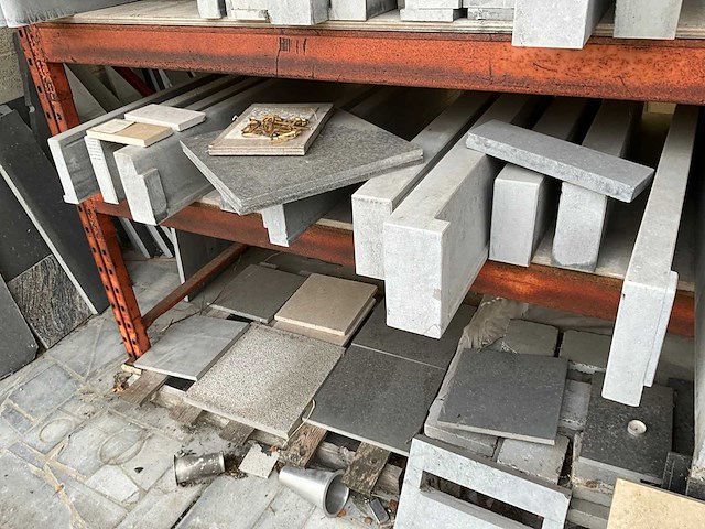 Partij natuursteen/ blauwsteen - afbeelding 4 van  30