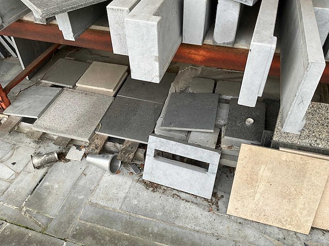 Partij natuursteen/ blauwsteen - afbeelding 5 van  30