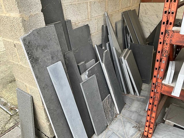 Partij natuursteen/ blauwsteen - afbeelding 6 van  30