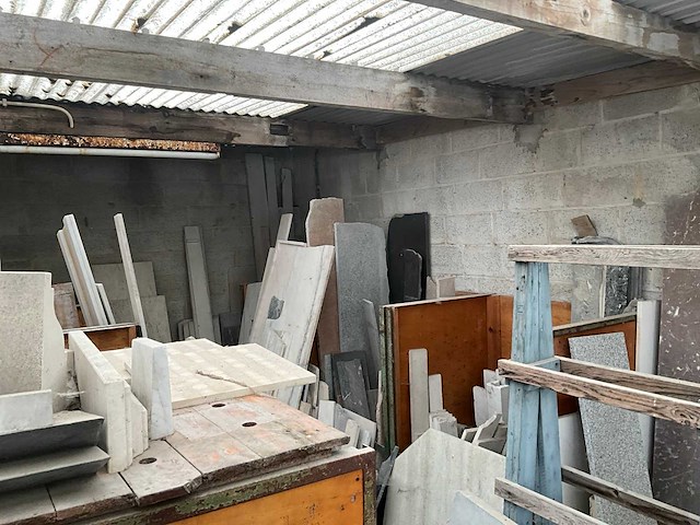 Partij natuursteen/ blauwsteen - afbeelding 10 van  30