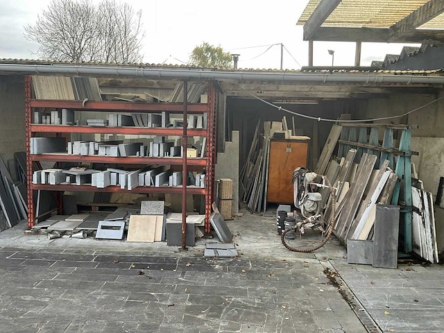 Partij natuursteen/ blauwsteen - afbeelding 1 van  30