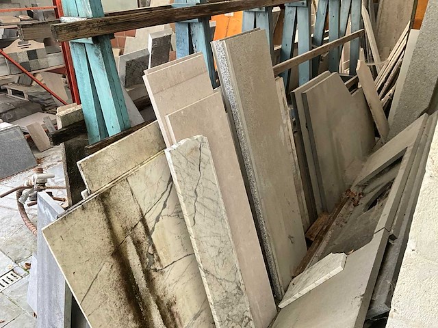 Partij natuursteen/ blauwsteen - afbeelding 14 van  30