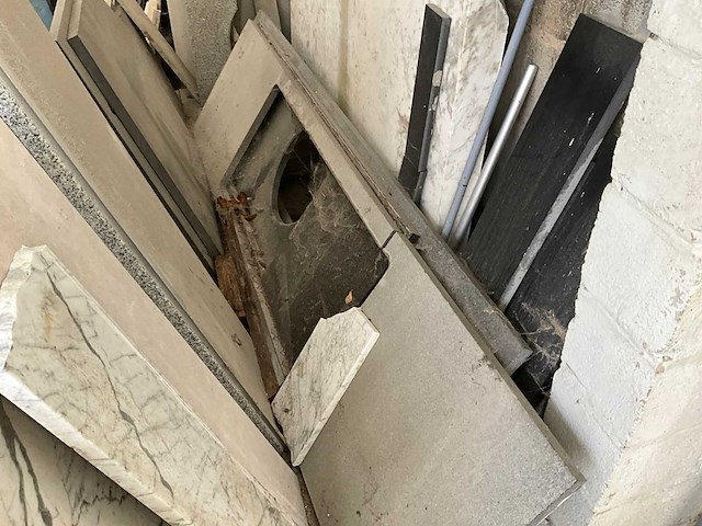 Partij natuursteen/ blauwsteen - afbeelding 15 van  30