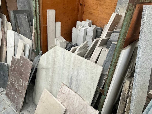 Partij natuursteen/ blauwsteen - afbeelding 18 van  30