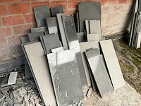 Partij natuursteen/ blauwsteen - afbeelding 30 van  32