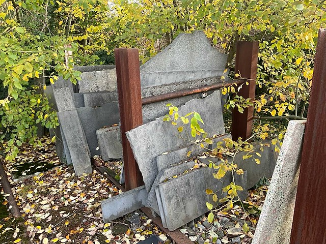 Partij natuurstenen bladen - afbeelding 11 van  24