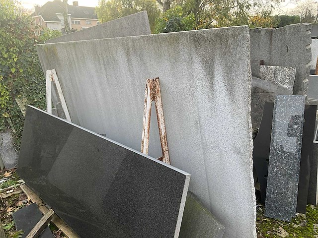 Partij natuurstenen bladen - afbeelding 18 van  24