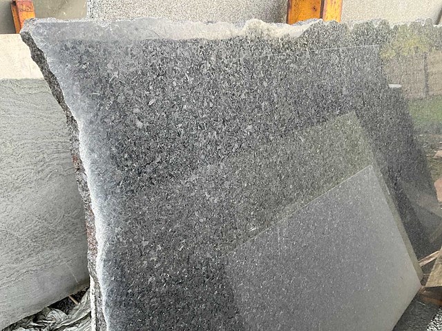 Partij natuurstenen bladen - afbeelding 2 van  40