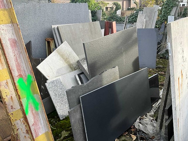 Partij natuurstenen bladen - afbeelding 9 van  40