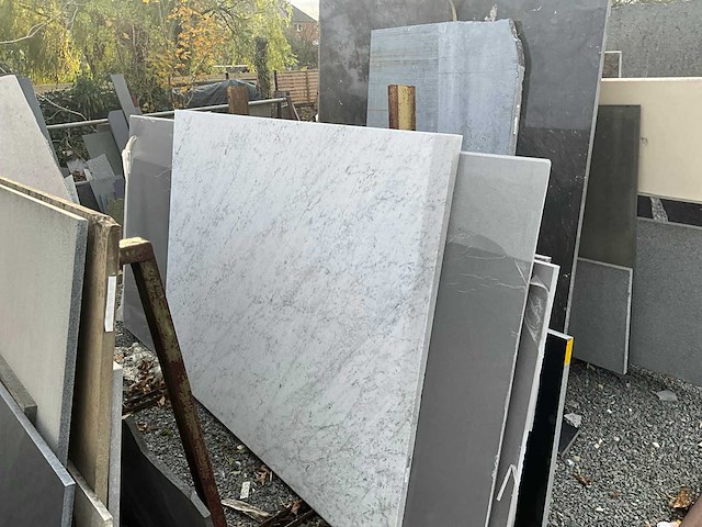 Partij natuurstenen bladen - afbeelding 10 van  40