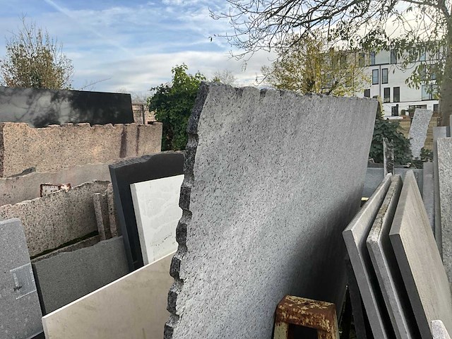 Partij natuurstenen bladen - afbeelding 15 van  40