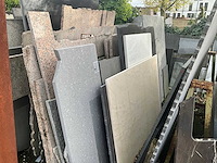 Partij natuurstenen bladen - afbeelding 16 van  40