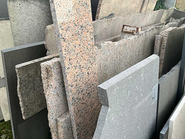 Partij natuurstenen bladen - afbeelding 17 van  40