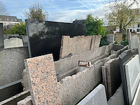 Partij natuurstenen bladen - afbeelding 18 van  40