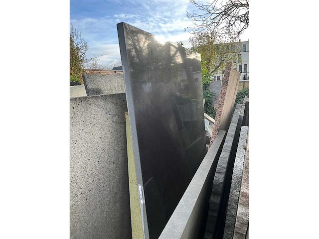 Partij natuurstenen bladen - afbeelding 19 van  40