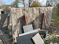 Partij natuurstenen bladen - afbeelding 12 van  40