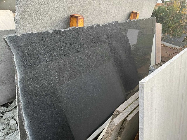 Partij natuurstenen bladen - afbeelding 40 van  40