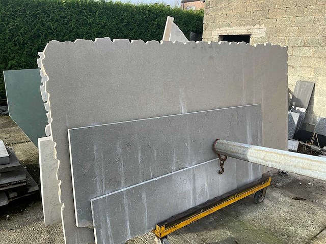 Partij natuurstenen bladen - afbeelding 11 van  18