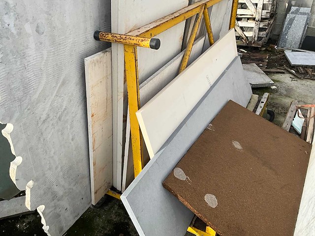 Partij natuurstenen bladen - afbeelding 17 van  18