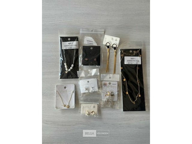 Partij nieuwe rvs en 925.sterling silver sieraden - afbeelding 4 van  5