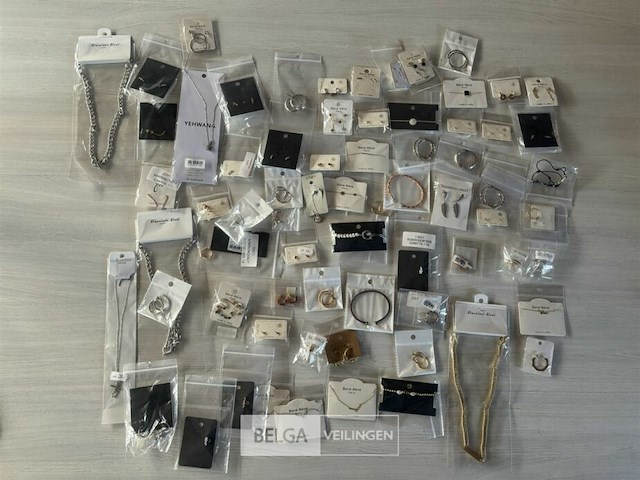 Partij nieuwe rvs en 925.sterling silver sieraden - afbeelding 2 van  5