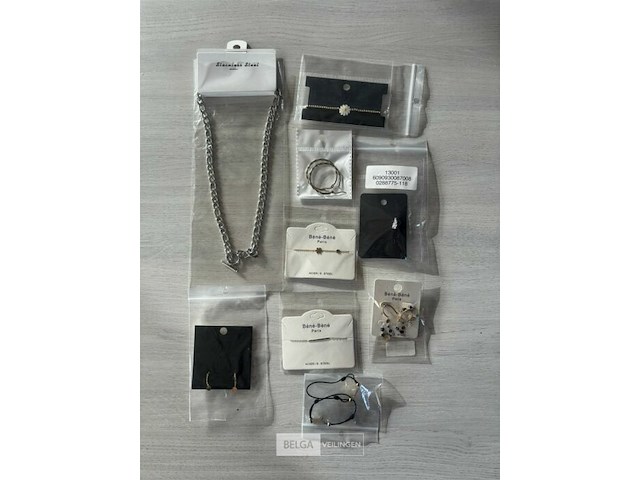 Partij nieuwe rvs en 925.sterling silver sieraden - afbeelding 3 van  5