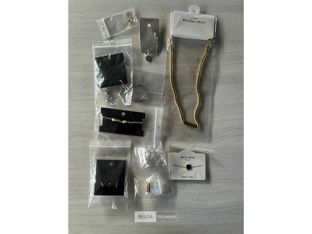 Partij nieuwe rvs en 925.sterling silver sieraden - afbeelding 5 van  5
