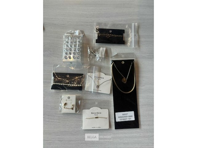 Partij nieuwe rvs en 925.sterling silver sieraden - afbeelding 4 van  5