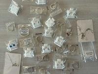 Partij nieuwe rvs en 925.sterling silver sieraden