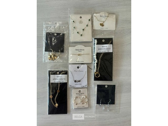 Partij nieuwe rvs en 925.sterling silver sieraden - afbeelding 3 van  5