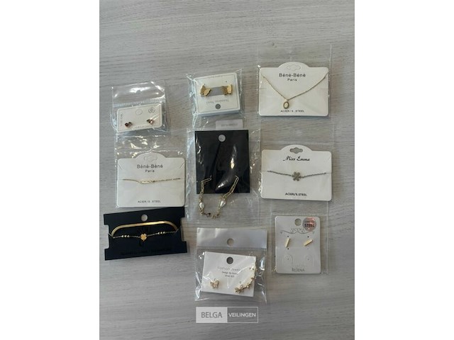 Partij nieuwe rvs en 925.sterling silver sieraden - afbeelding 4 van  5