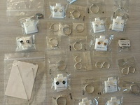 Partij nieuwe rvs en 925.sterling silver sieraden