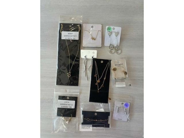 Partij nieuwe rvs en 925.sterling silver sieraden - afbeelding 3 van  5