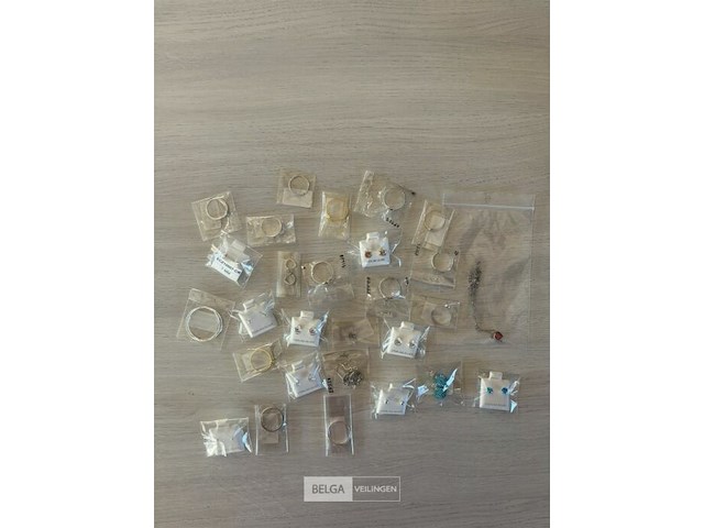 Partij nieuwe rvs en 925.sterling silver sieraden - afbeelding 1 van  5