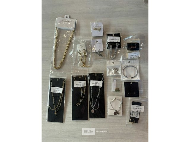 Partij nieuwe rvs en 925.sterling silver sieraden - afbeelding 3 van  5