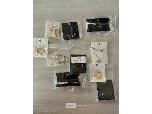 Partij nieuwe rvs en 925.sterling silver sieraden - afbeelding 4 van  5